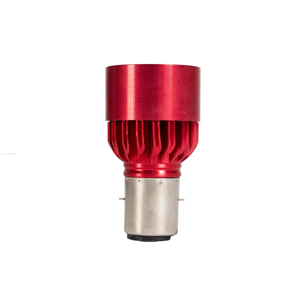 Foco Faro Delan Led BA20D Rojo PROMOTO