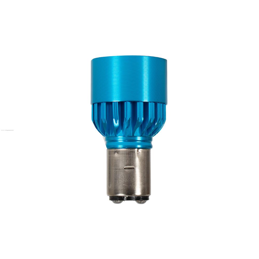 Foco Faro Delan Led BA20D Azul PROMOTO