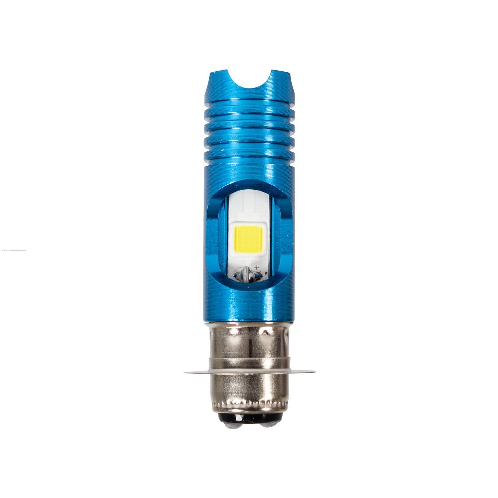Foco Faro Delan Led P15D/H6M Azul Led Cob PROMOTO Smd Azul Decorativo AL Frente
