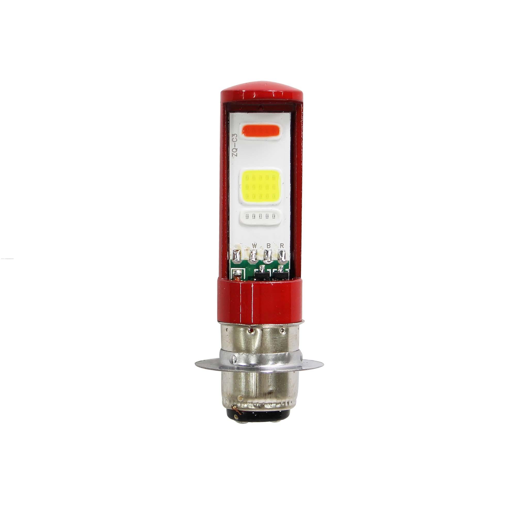 Foco Faro Delan Led P15D/H6M C/STROBO AZUL/AMBAR PROMOTO