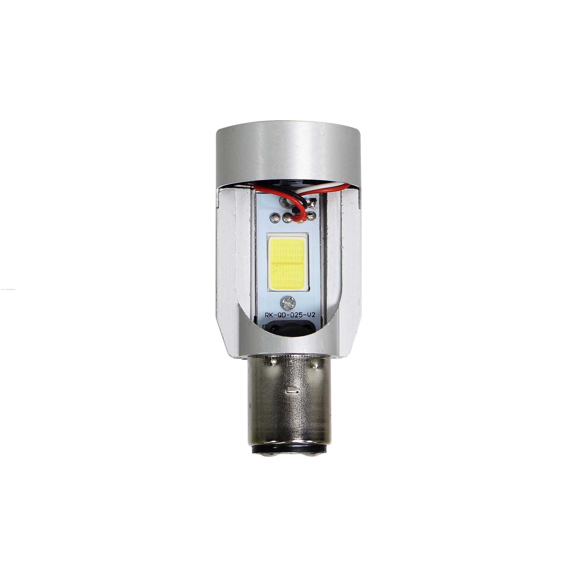 Foco Faro Delan Led BA20D C/VENTILADOR y Ojo Angel Azul PROMOTO