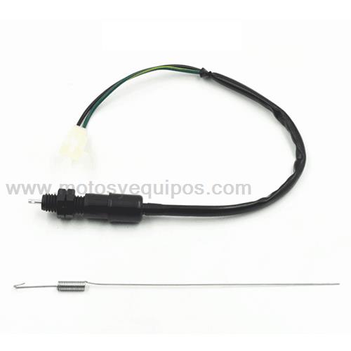 Interruptor Luz Freno Trasero P/ITALIKA FT150 Gti C/RESORTE Promoto /FT125 SPORT/CLASICA