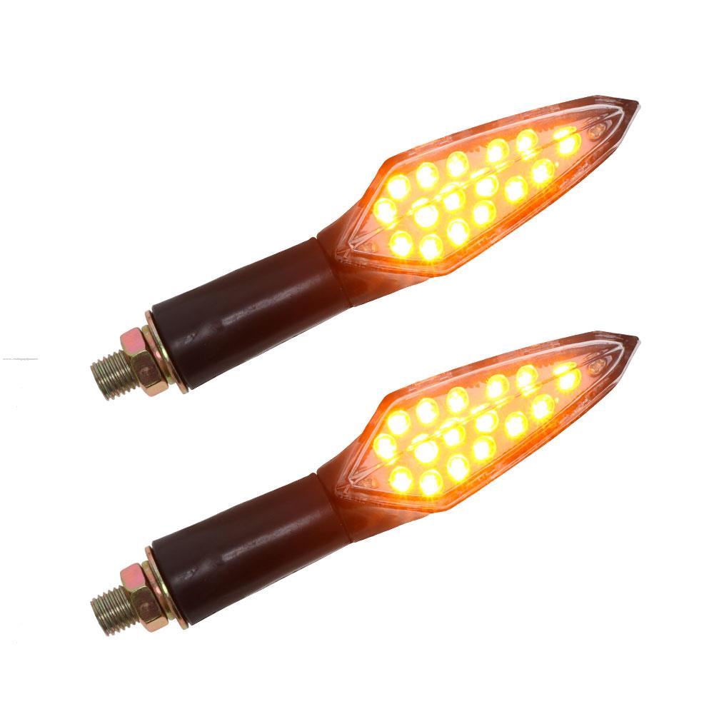 Par Direccionales Traseras Led P/ITALIKA FT150 GT Promoto /DT150 SPORT/FT 150 AZULP/FT150 GT GRAFITO/FT150 Gti