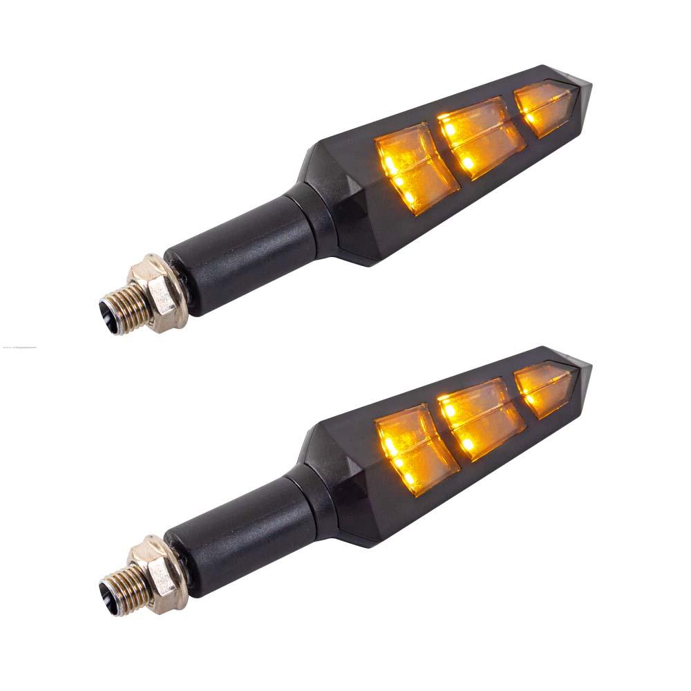 Par Direccionales PISCA-03 Led Luz Ambar STALLION