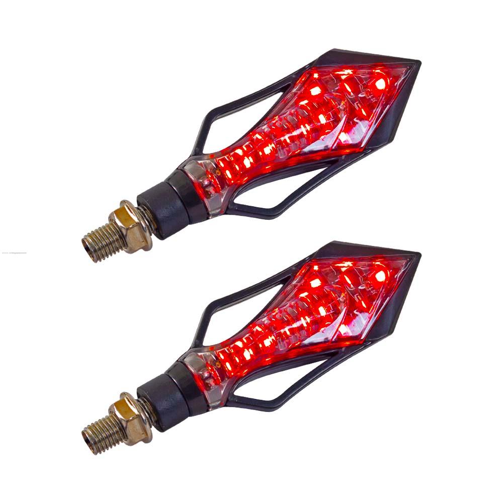 Par Direccionales PISCA-08 Led Luz Rojo STALLION