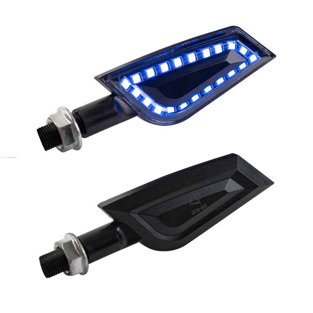 Par Direccionales P-39 Led Luz Azul STALLION