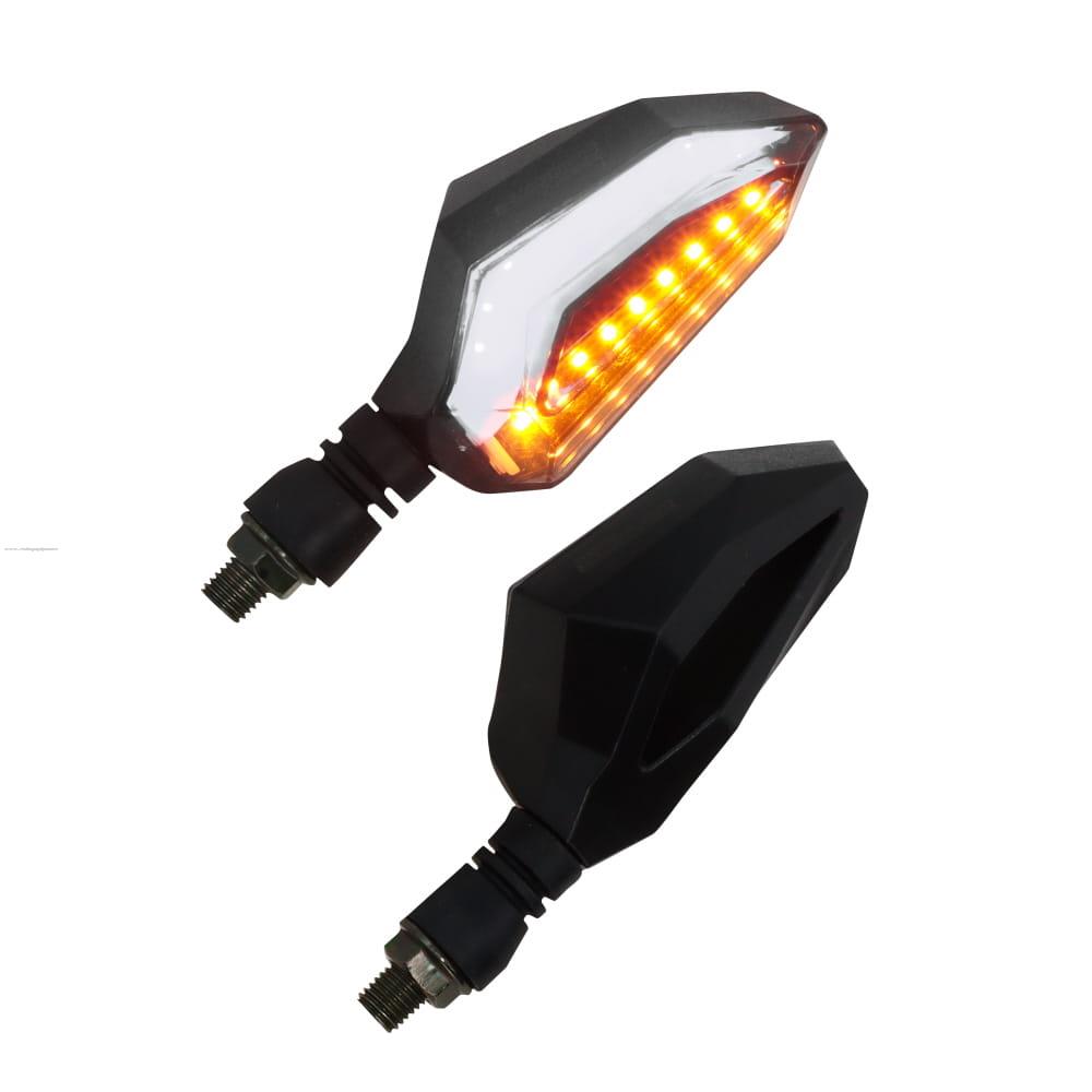 Par Direccionales Z-05 Led Luz AMBAR-BLANCO PROMOTO PLATINO