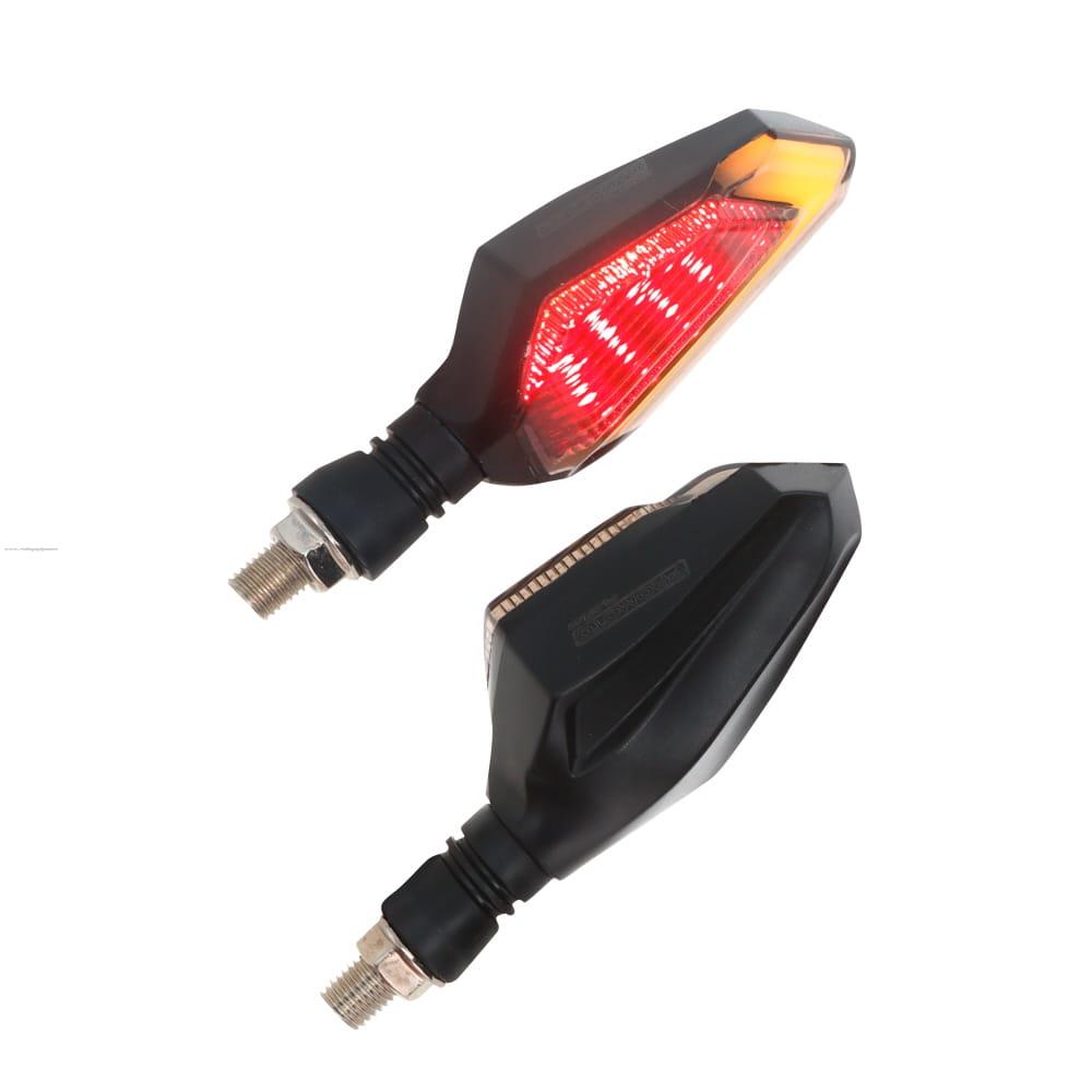 Par Direccionales Z-10 Led Luz AMBAR-ROJO PROMOTO PLATINO