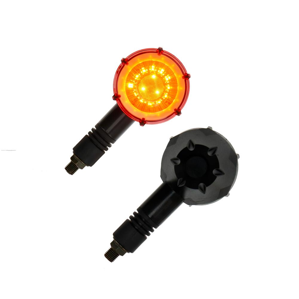 Par Direccionales Z-25 Led Luz AMBAR-ROJO PROMOTO PLATINO