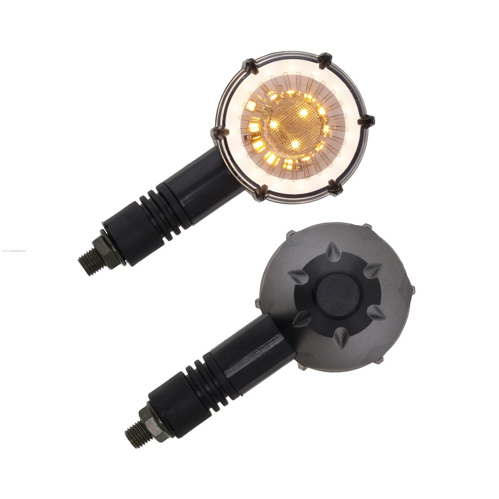 Par Direccionales Z-25 Led Luz AMBAR-BLANCO PROMOTO PLATINO