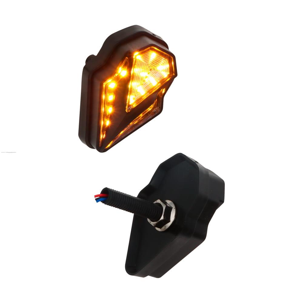 Par Direccionales Z-36 Led Secuencial Luz Ambar PROMOTO PLATINO
