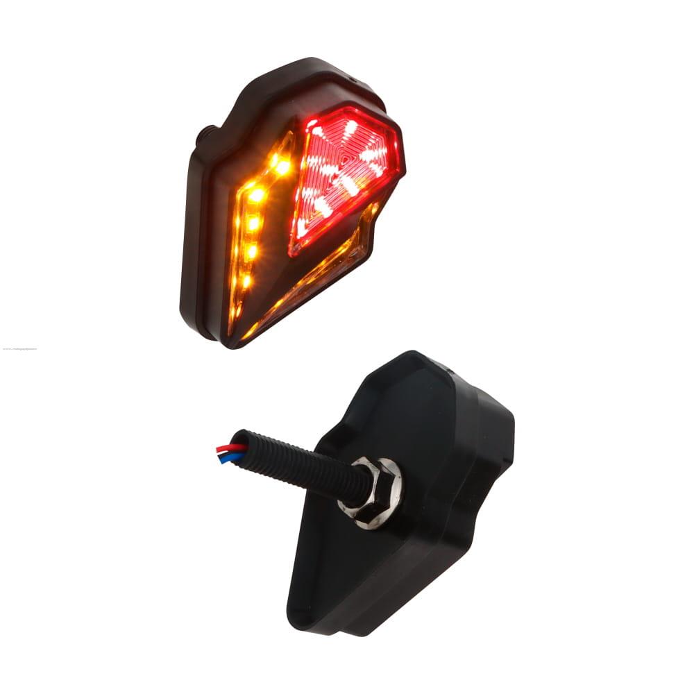 Par Direccionales Z-36 Led Secuencial Luz AMBAR-ROJO PROMOTO PLATINO