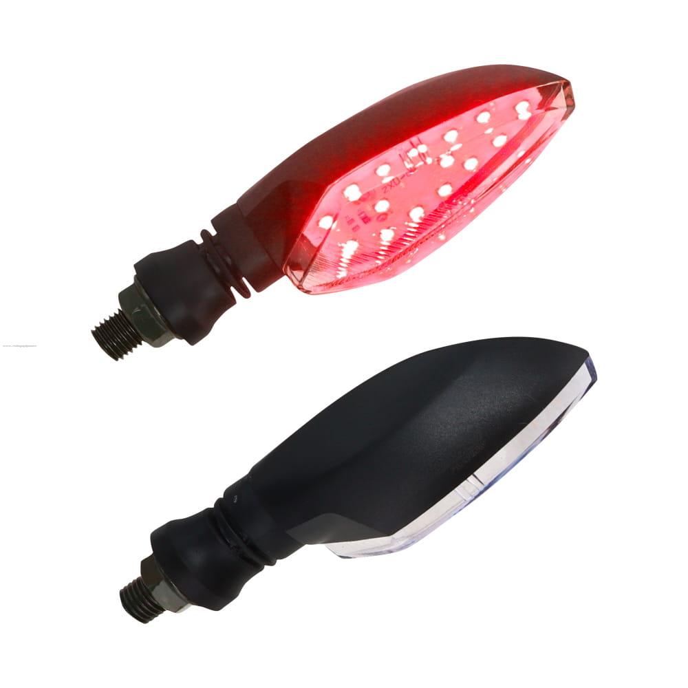 Par Direccionales Z-69 Led Luz Rojo PROMOTO PLATINO