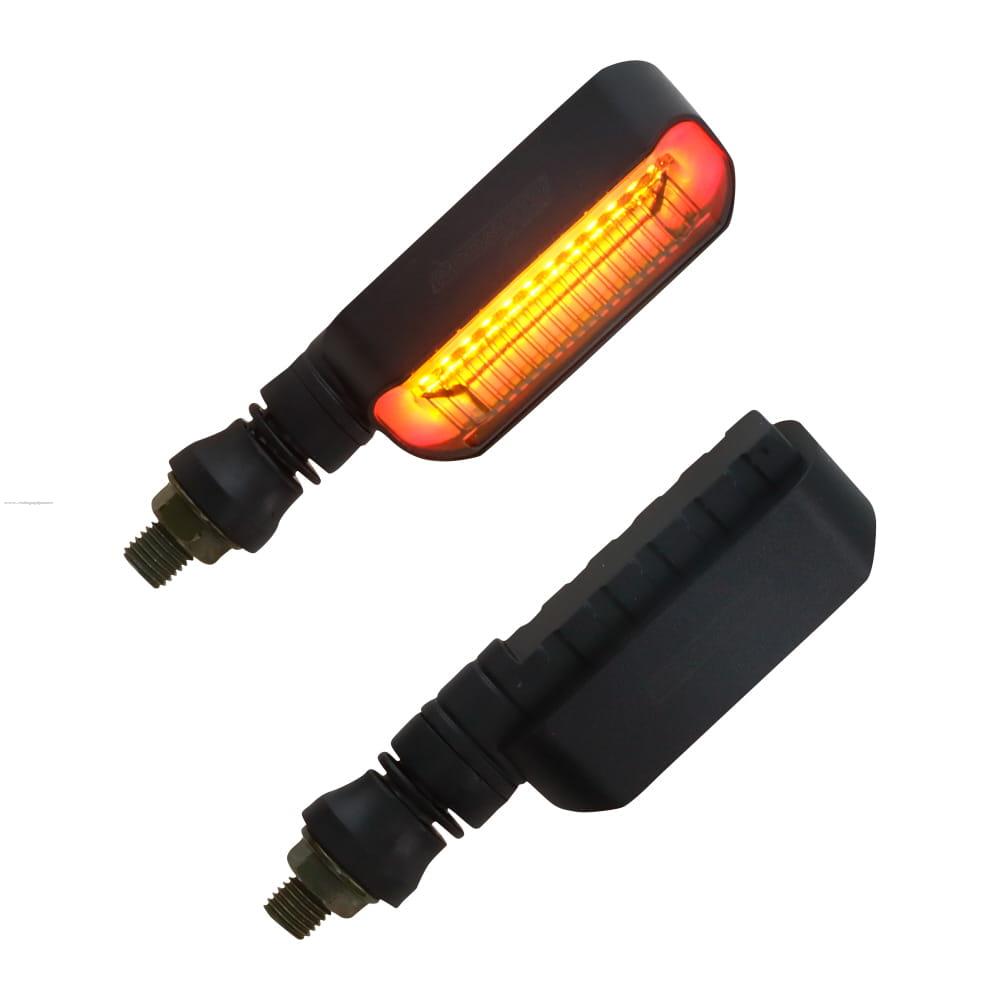 Par Direccionales Z-93 Led Secuencial Luz AMBAR-ROJO PROMOTO PLATINO