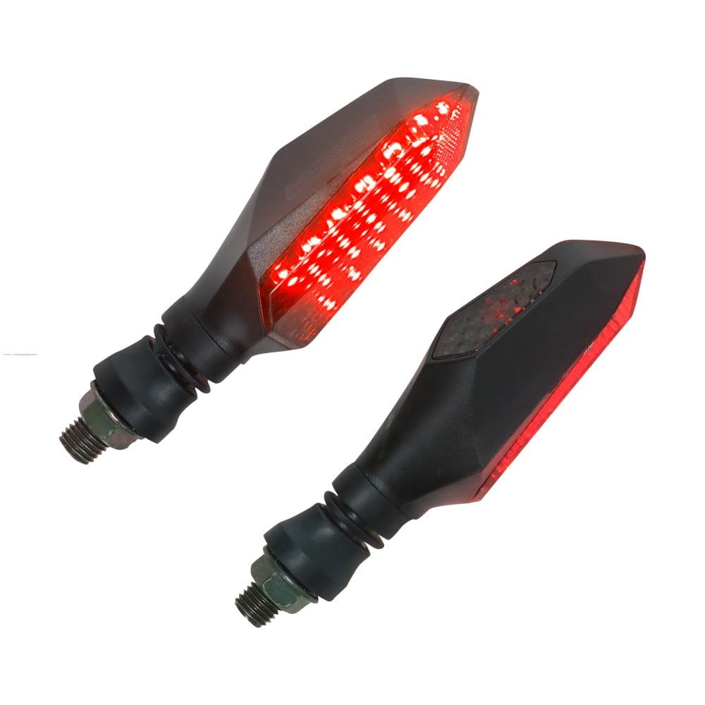 Par Direccionales Z-97 Led Luz AMBAR-ROJO PROMOTO PLATINO