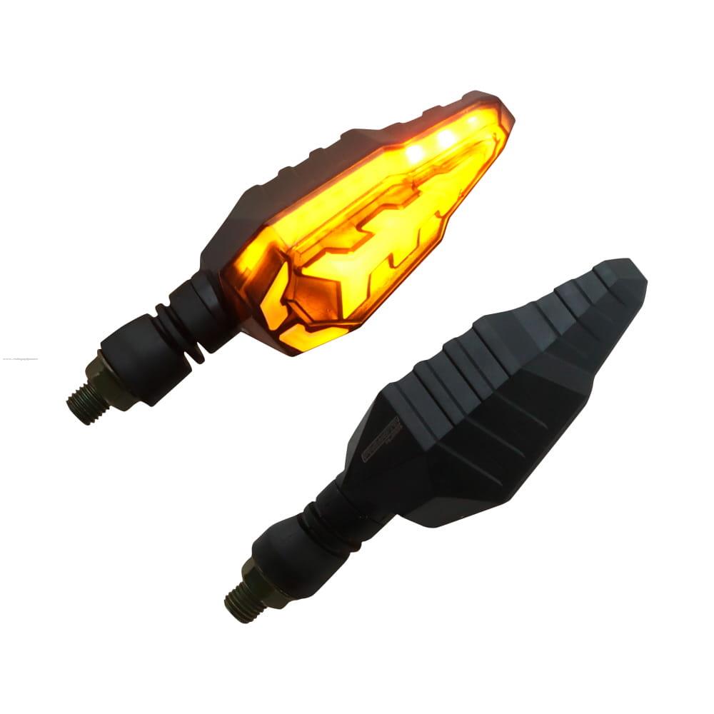 Par Direccionales Z-126 Led Secuencial Luz Ambar PROMOTO PLATINO