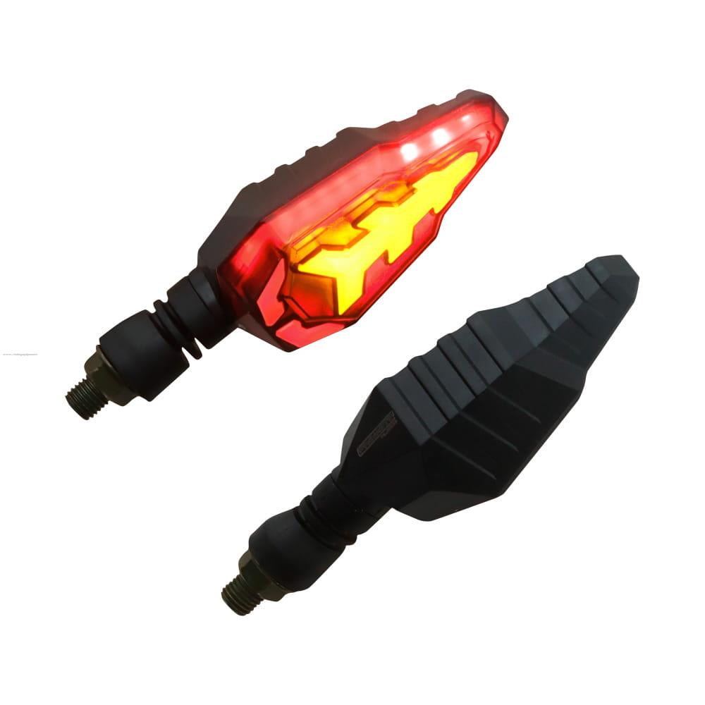 Par Direccionales Z-126 Led Secuencial Luz AMBAR-ROJO PROMOTO PLATINO