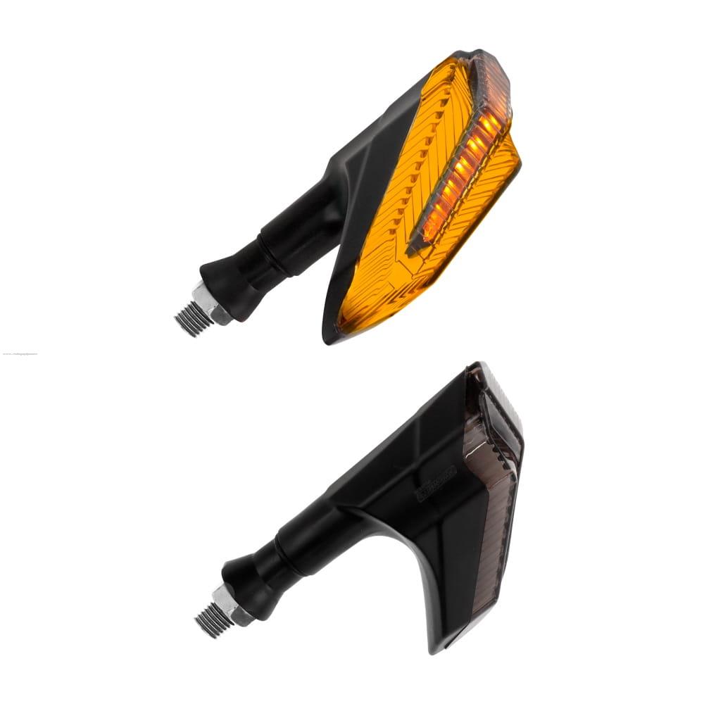 Par Direccionales Z-132 Led Secuencial Luz Ambar PROMOTO PLATINO