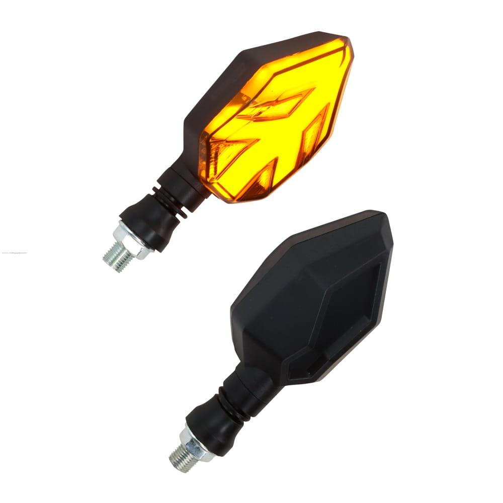 Par Direccionales Z-138 Led Secuencial Luz Ambar PROMOTO PLATINO