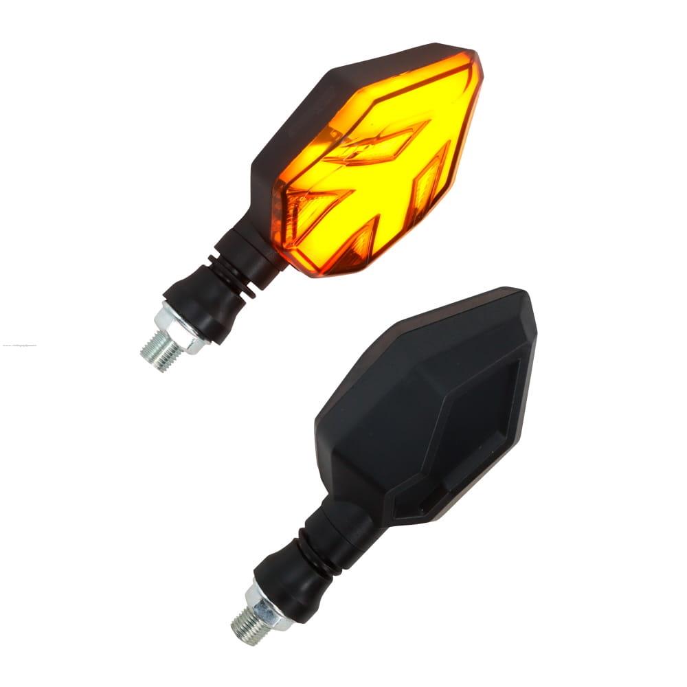 Par Direccionales Z-138 Led Secuencial Luz AMBAR-ROJO PROMOTO PLATINO