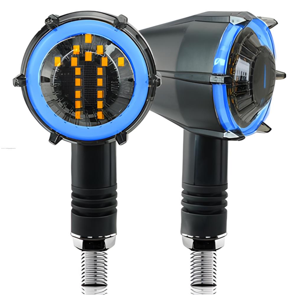 Par Direccionales Z-167 Led Secuencial Luz AMBAR-ROJO PROMOTO PLATINO