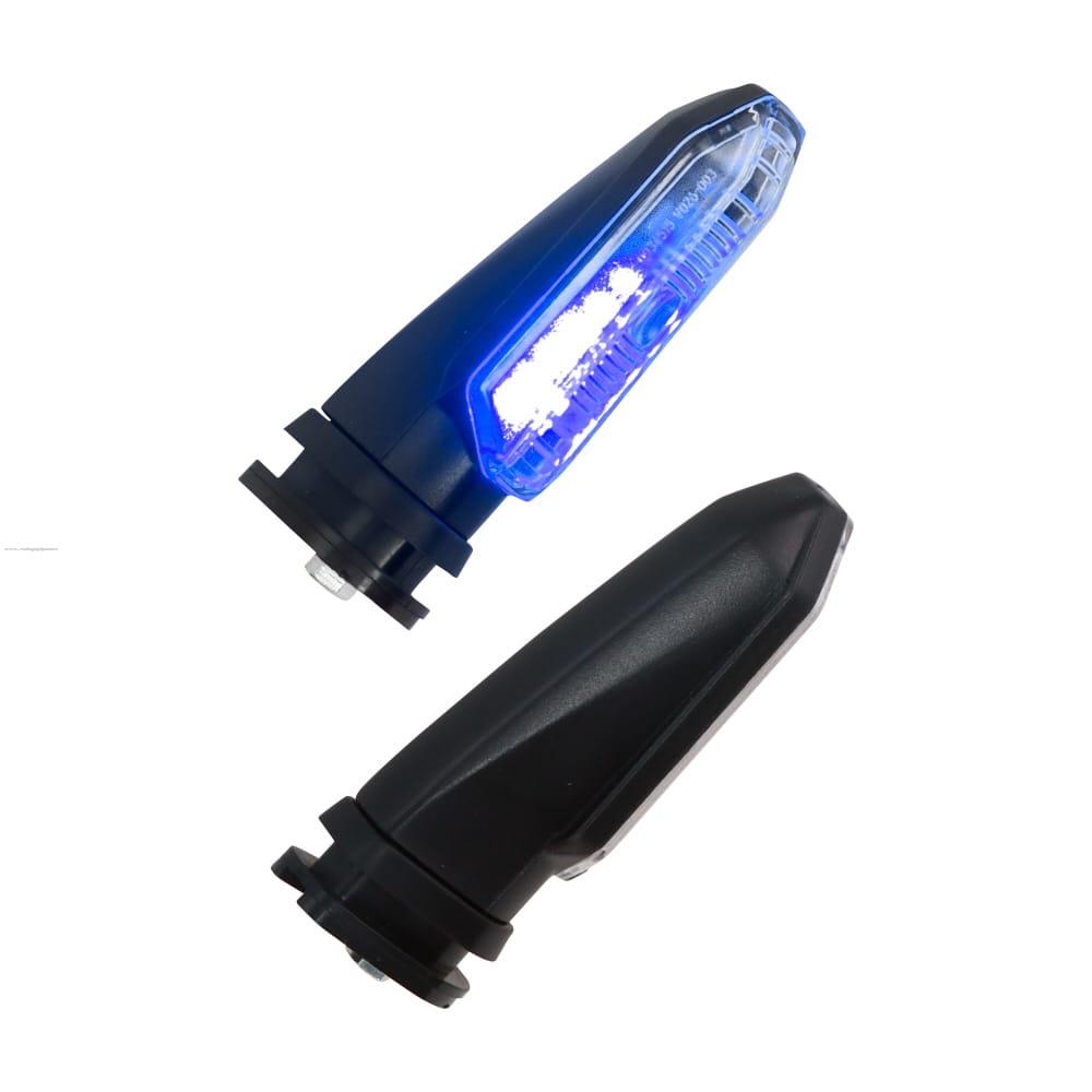 Par Direccionales Z-171S Led Luz Azul PROMOTO PLATINO