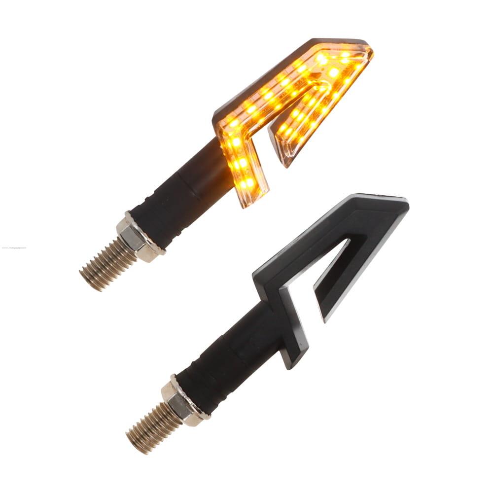Par Direccionales Z-174 Led Secuencial Luz Ambar PROMOTO PLATINO