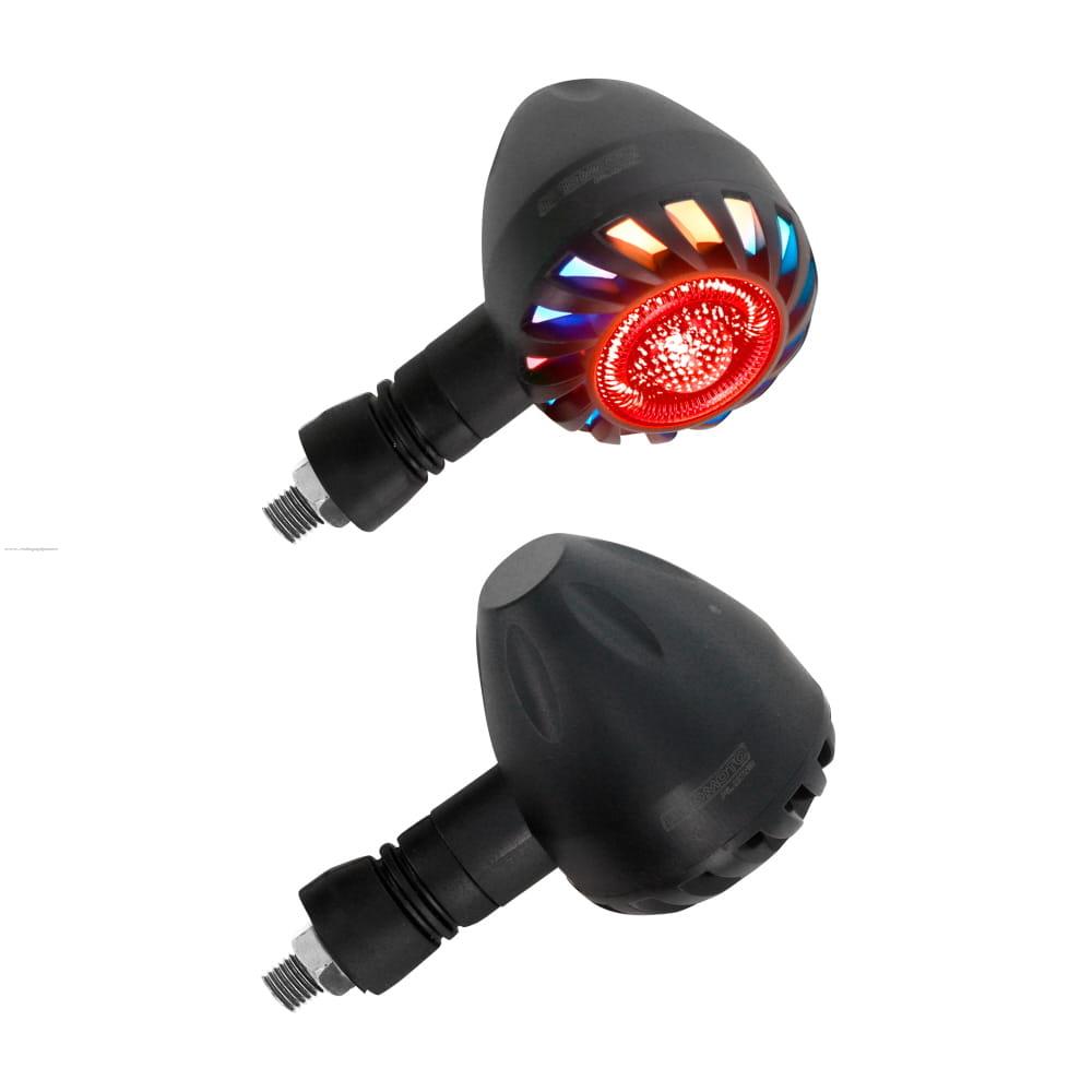 Par Direccionales Z-176 Led Luz AMBAR-ROJO PROMOTO PLATINO