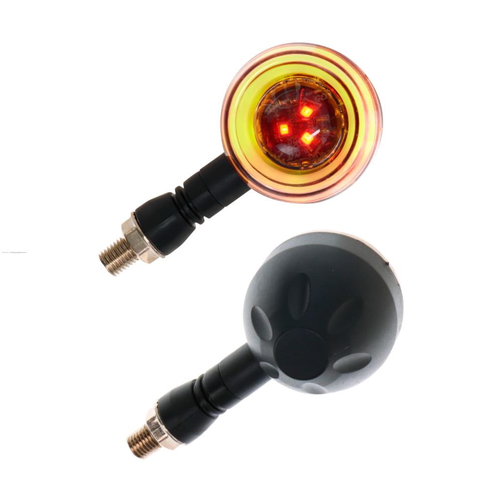 Par Direccionales Z-179R Led Secuencial Luz AMBAR-ROJO Rgb C/STROBO PROMOTO PLATINO
