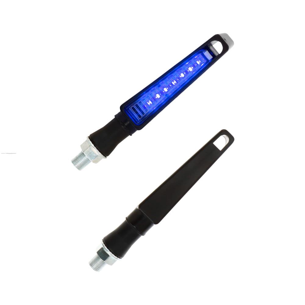 Par Direccionales Z-186 Led Secuencial AMBAR-AZUL PROMOTO PLATINO