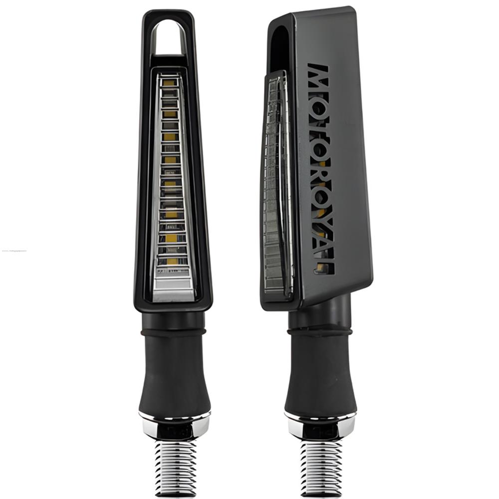 Par Direccionales Z-186 Led Secuencial AMBAR-BLANCO PROMOTO PLATINO