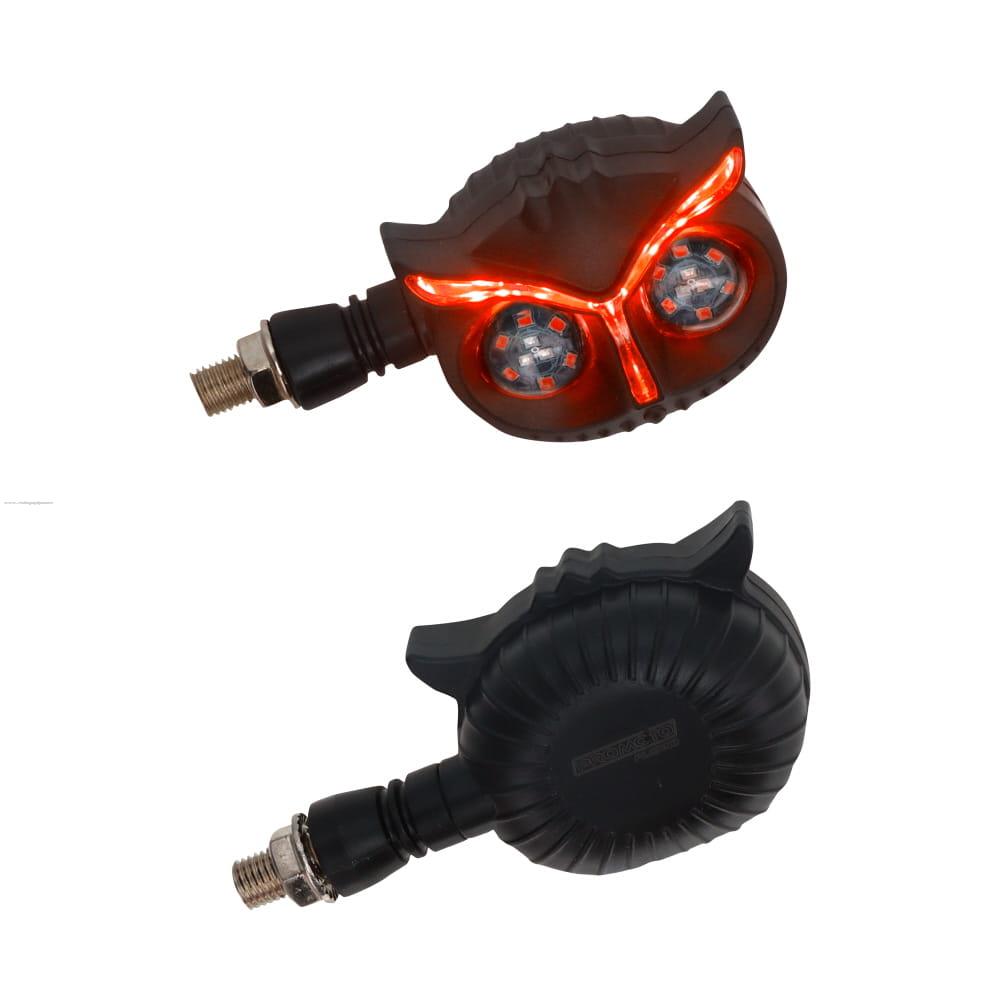 Par Direccionales Z-MS Led Secuencial Luz AMBAR-ROJO PROMOTO PLATINO