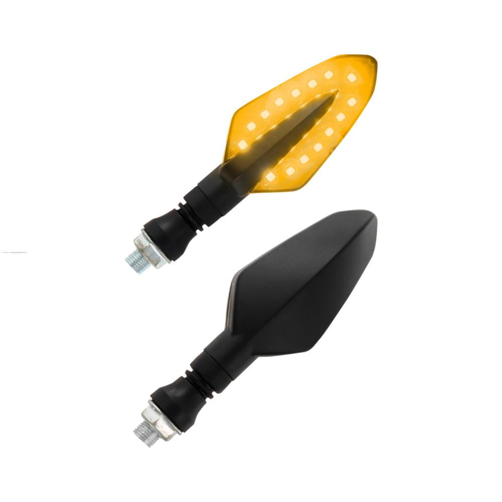 Par Direccionales Z-139 Led Secuencial Luz Ambar PROMOTO PLATINO