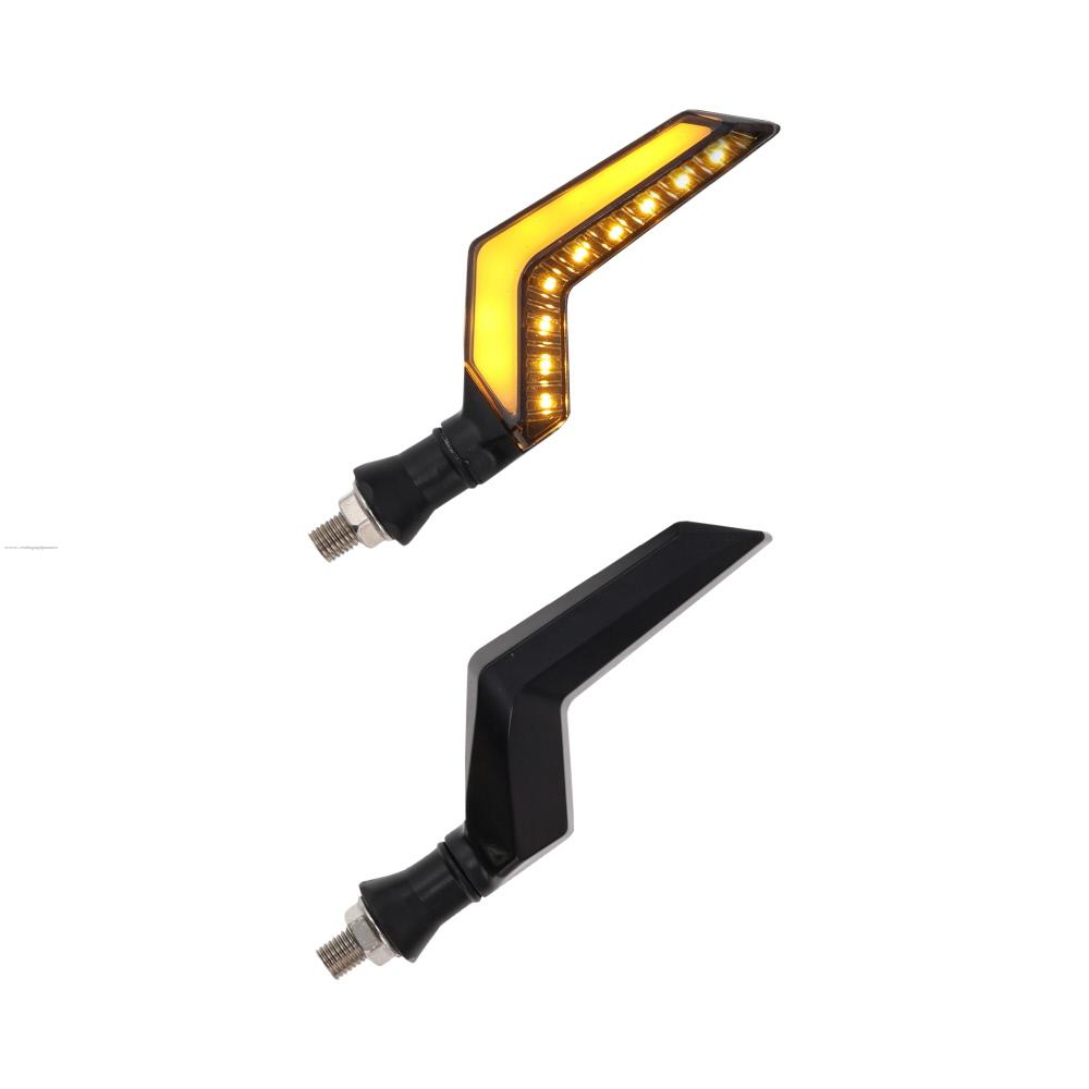 Par Direccionales Z-131 Led Secuencial Luz Ambar PROMOTO PLATINO