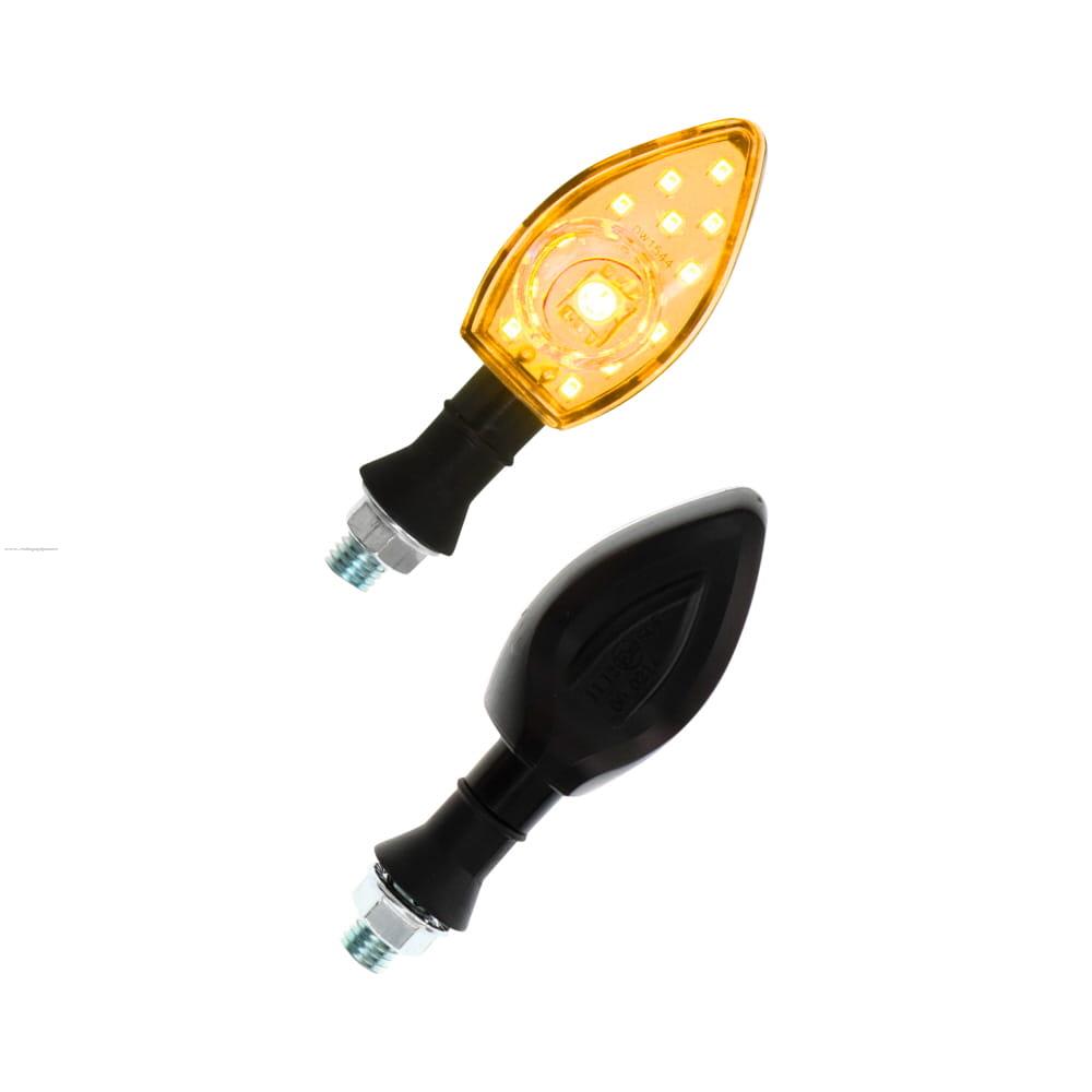 Par Direccionales Z-12 Led Secuencial Luz Ambar PROMOTO PLATINO
