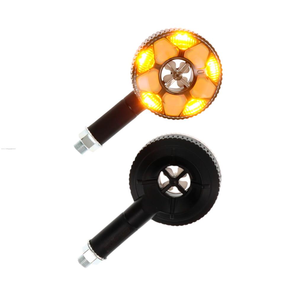 Par Direccionales Z-15 Led Secuencial Luz Ambar PROMOTO PLATINO