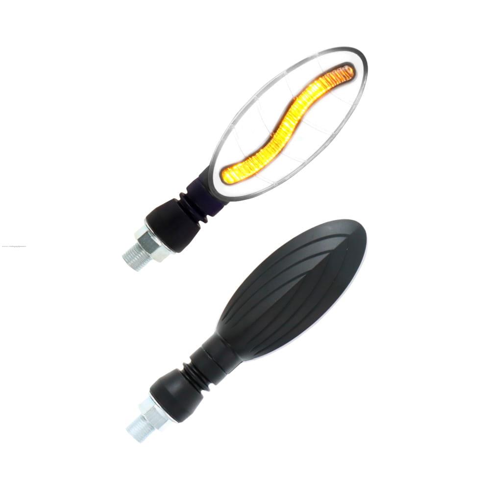 Par Direccionales Z-27 Led Secuencial Luz AMBAR-BLANCO PROMOTO PLATINO
