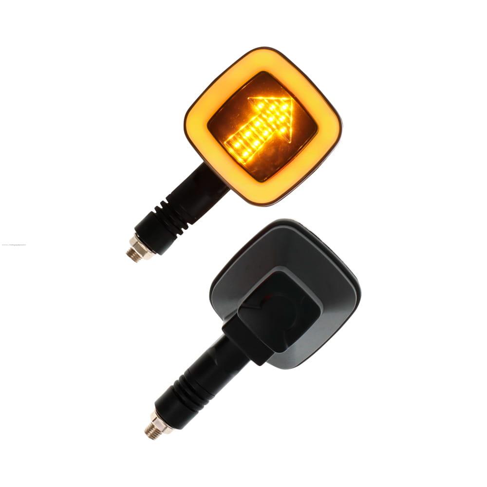 Par Direccionales Z-30 Led Secuencial Luz Ambar PROMOTO PLATINO