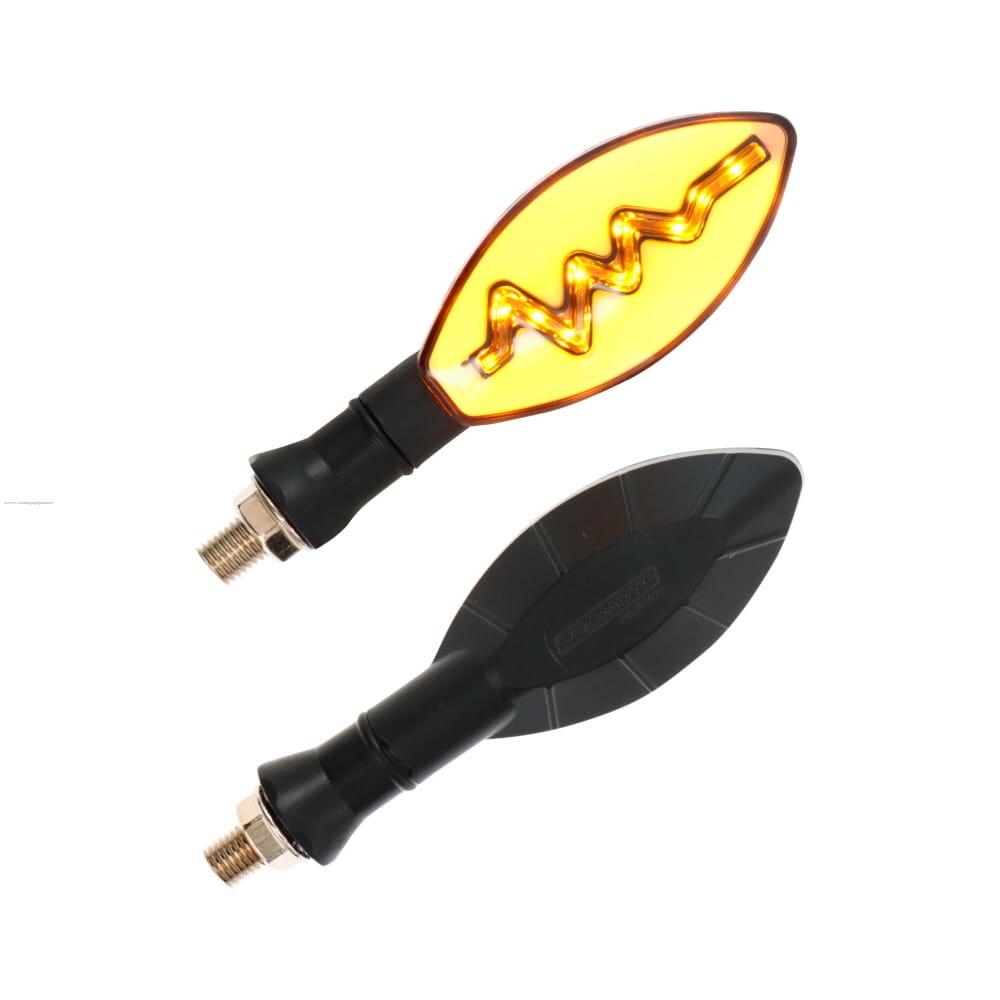 Par Direccionales Z-62 Led Secuencial Luz Ambar PROMOTO PLATINO
