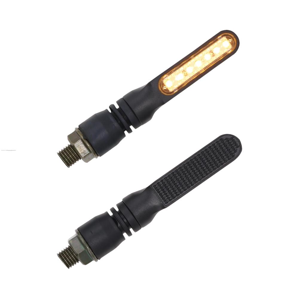 Par Direccionales Z-04 Mini Led Luz Ambar PROMOTO PLATINO