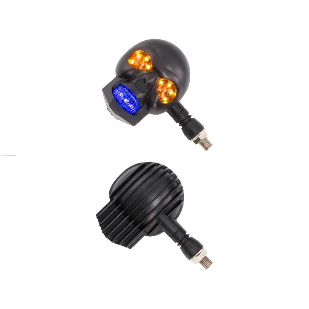 Par Direccionales Z-KLT Led Luz AMBAR/AZUL PROMOTO PLATINO
