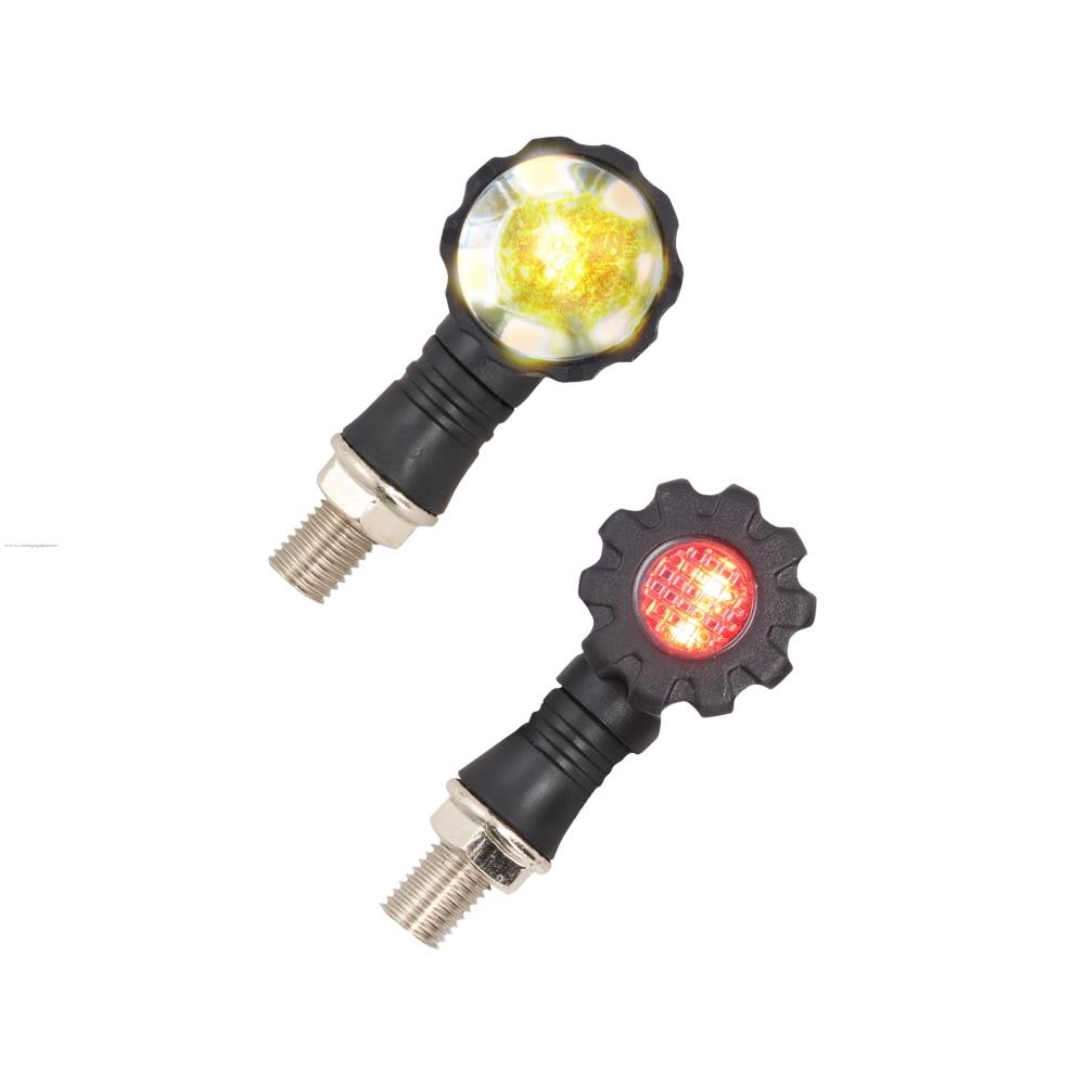 Par Direccionales Z-210 Led Luz AMBAR/ROJO PROMOTO PLATINO