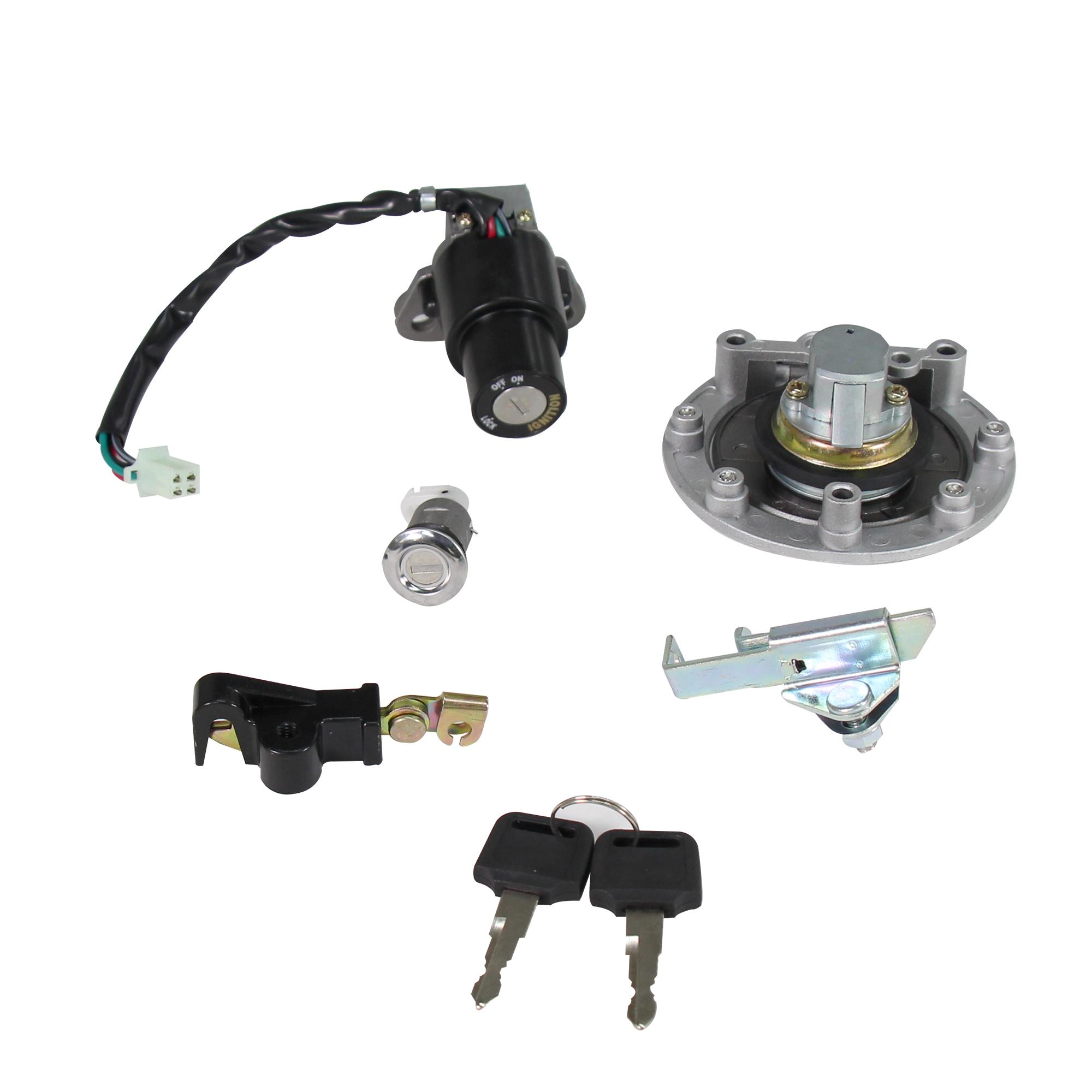 Interruptor Llave Encendido Italika EX200 Completo PROMOTO /RT200