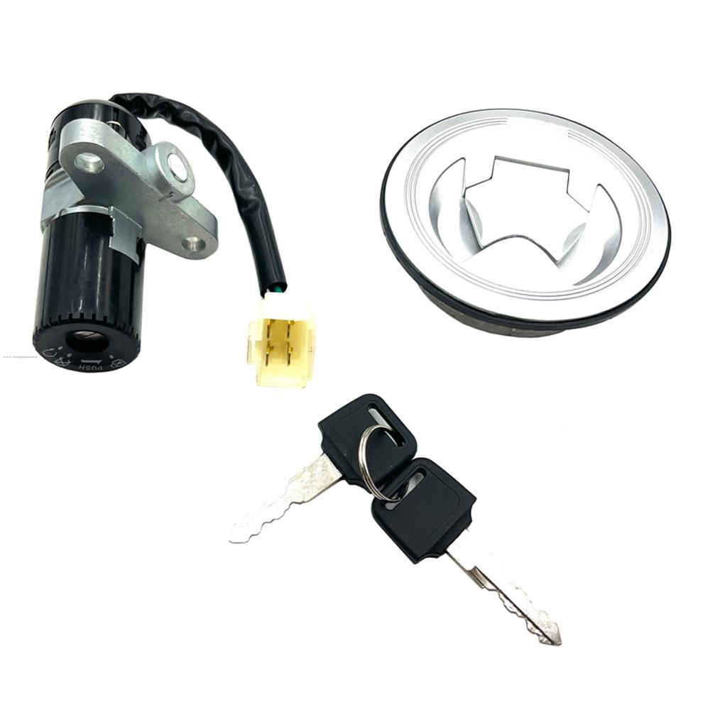 Interruptor Llave Encendido Italika DM150 ROJA/DM250 Completo