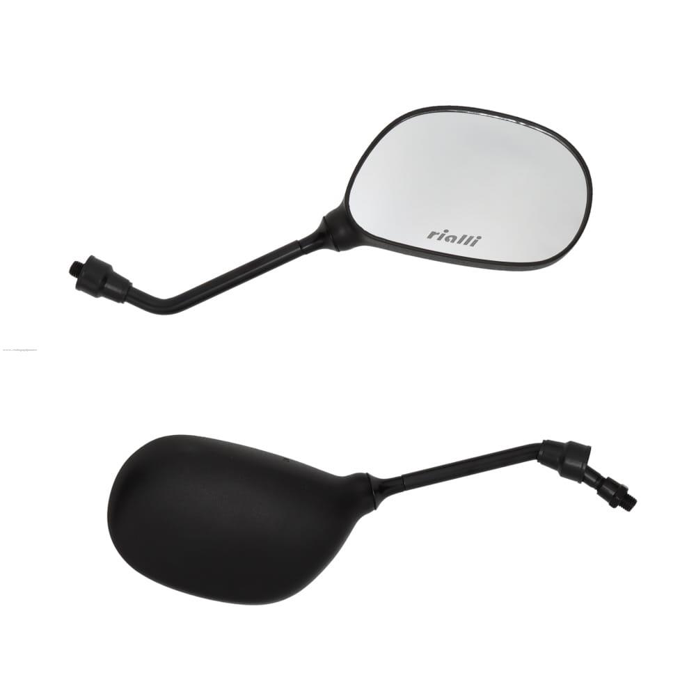 Juego Espejos RIALLI Italika FT125 Sport Ovalado /DT125/FT125 DELIVERY/FT125 TS