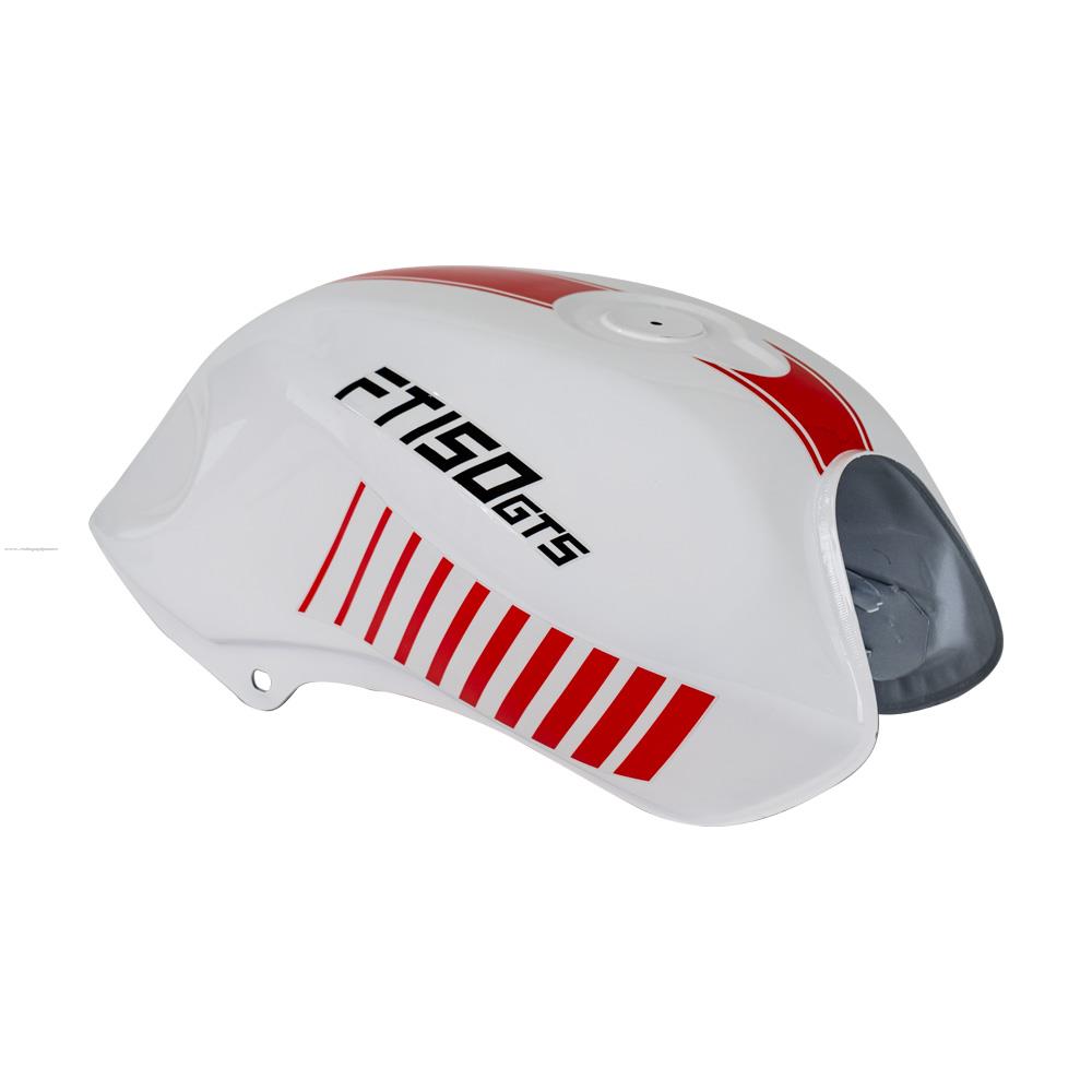 Tanque Gasolina PROMOTO BCO/ROJ Italika FT150 Gts