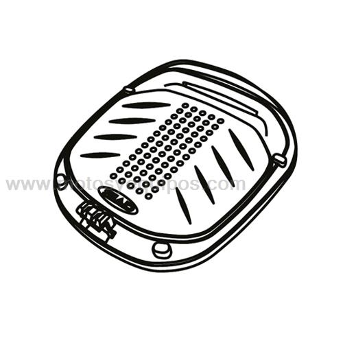 Base Plato Shad D1B29PAR P/BAUL SH26,SH29,SH32,SH33,SH34