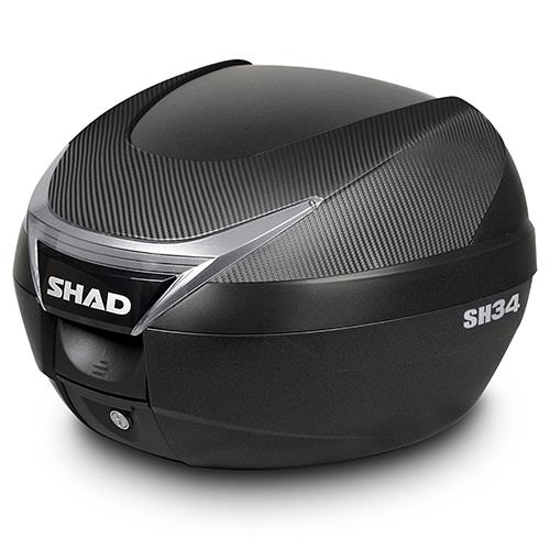 Baul Trasero Motocicleta SHAD SH34 D0B34106 Carbono
