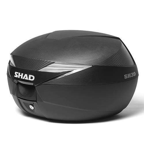 Baul Trasero Motocicleta SHAD SH39 D0B39106 Carbono
