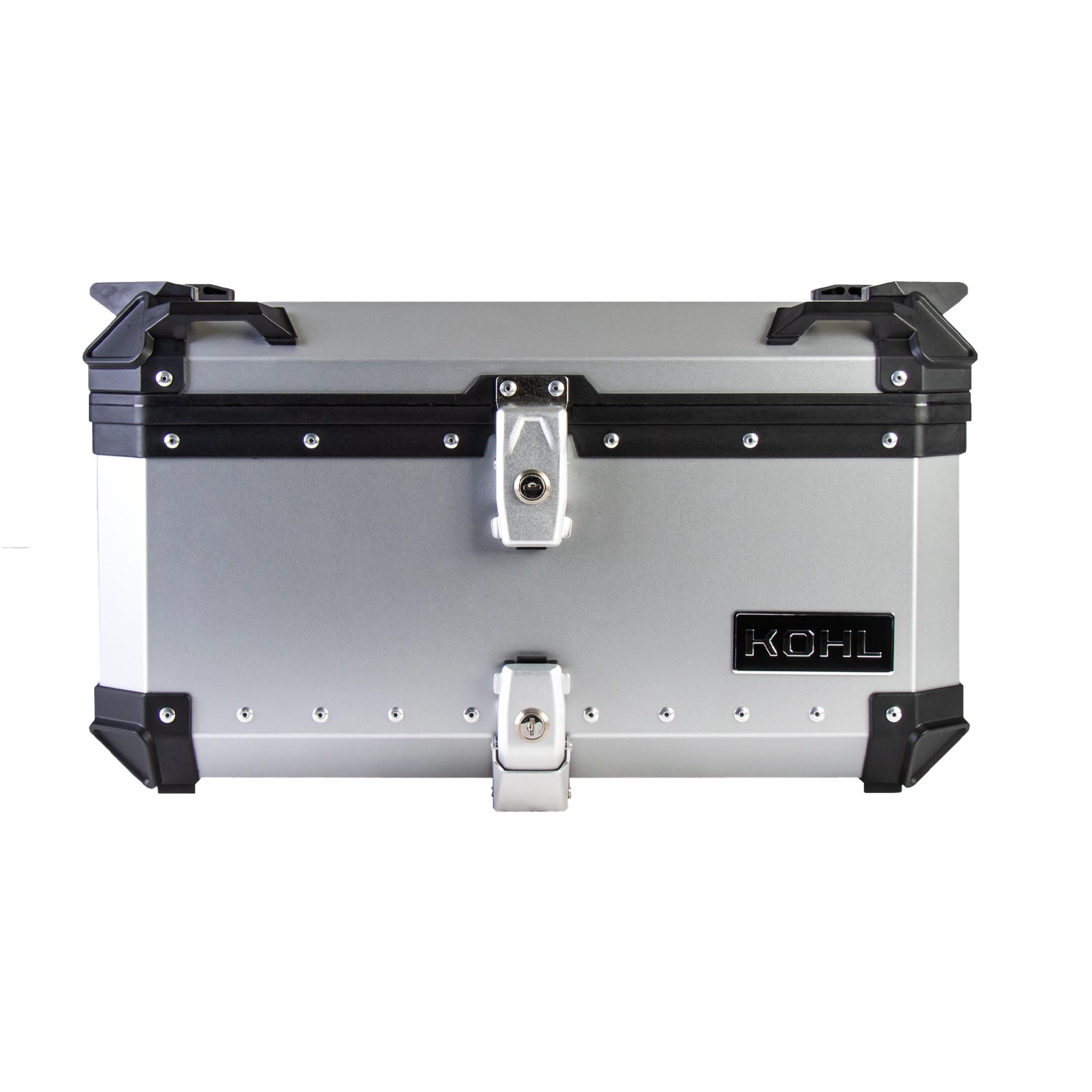 Baul Trasero Motocicleta KOHL Q3 Aluminio 60 Lts